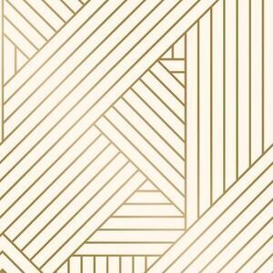 Project 62 -  Ribbon Lightning 198"x20.5" Peel & Stic Gold/Ivory